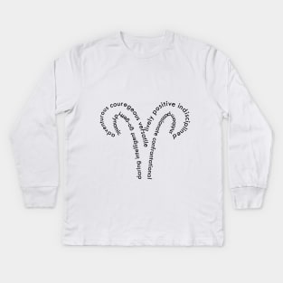 Aries Kids Long Sleeve T-Shirt